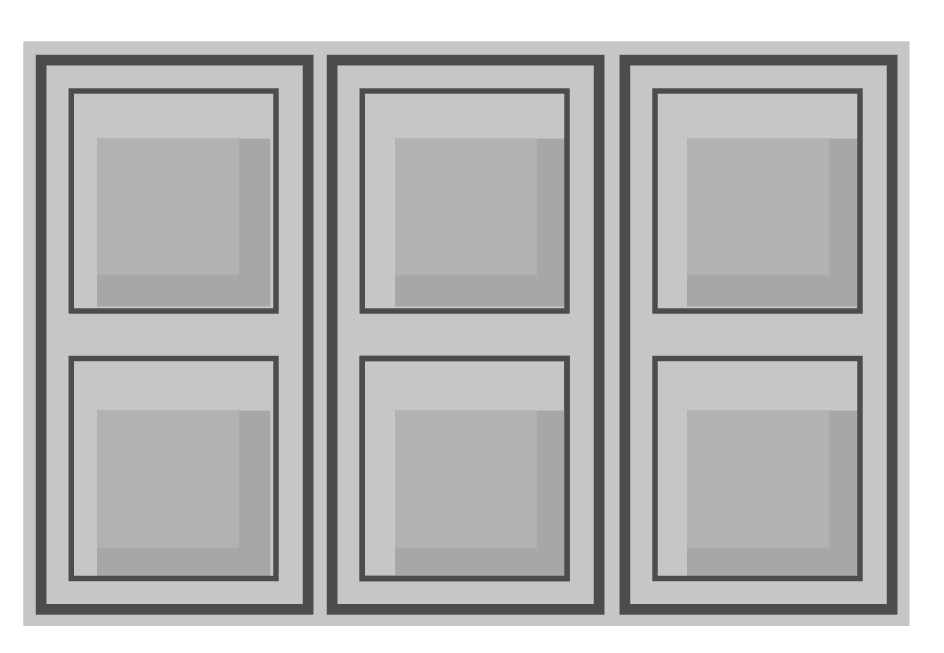 Puerta Triple