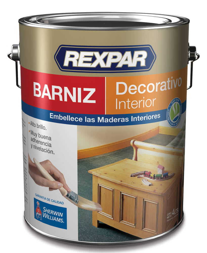 Barniz decorativo interior